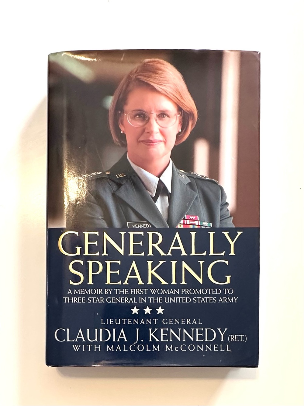 5/$15💥 Autobiographical Memoir Book Generally Speaking Kennedy McConnell 📕